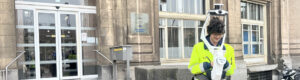 Indoor en outdoor mapping met Navvis rugzaksysteemp