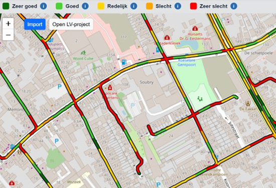 weginspectie met mobile mapping
