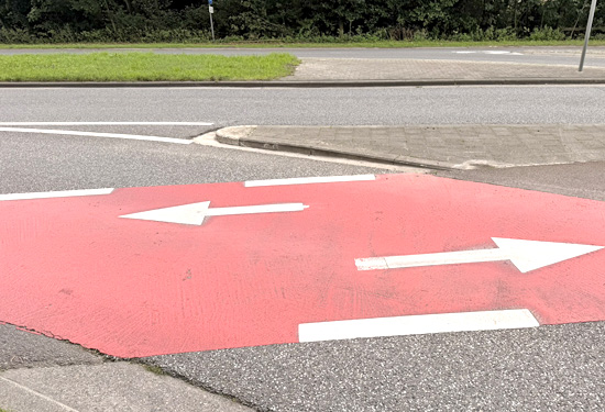 inventarisatie van wegmarkering